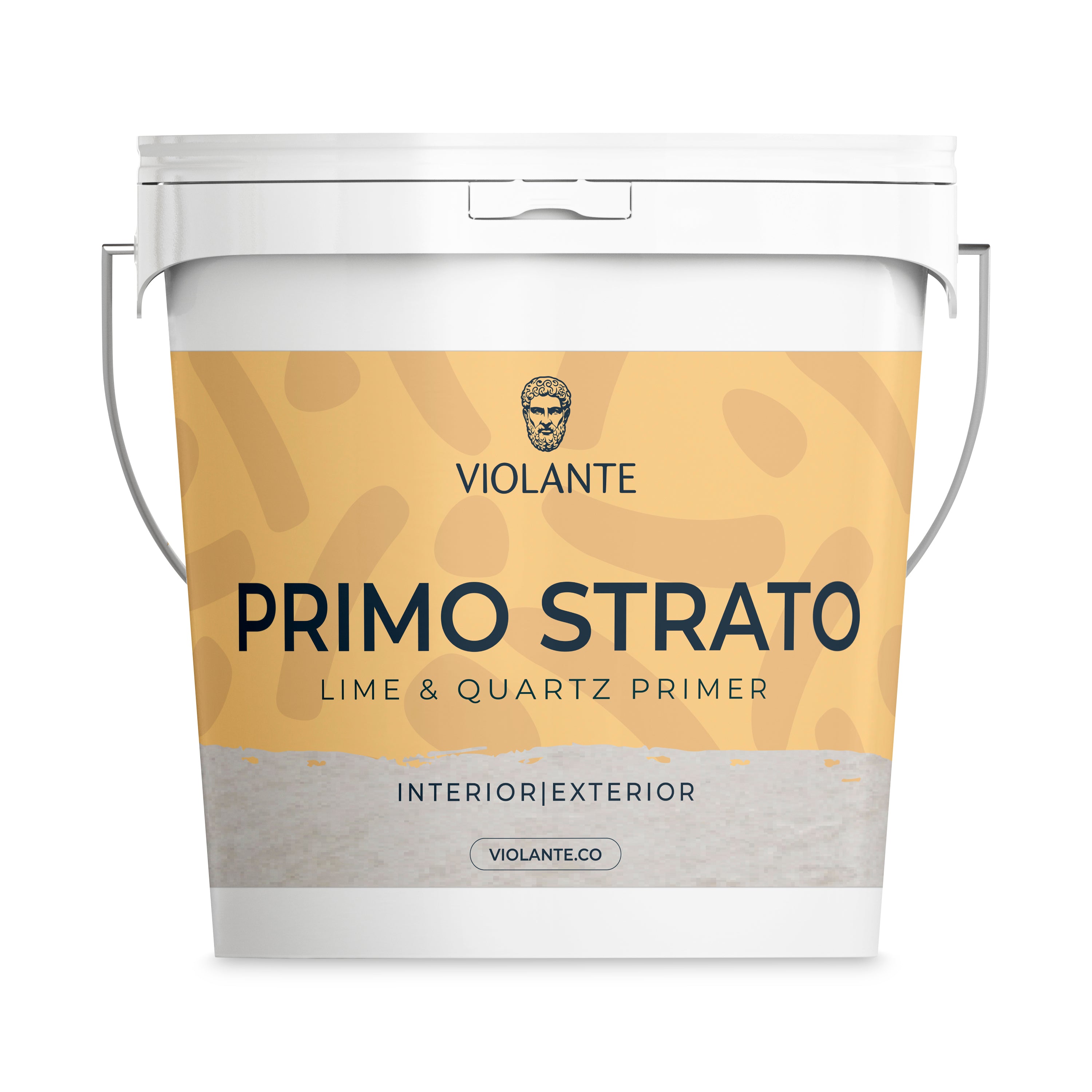 VIOLANTE Primo Strato lime and quartz primer 5-gallon bucket interior exterior