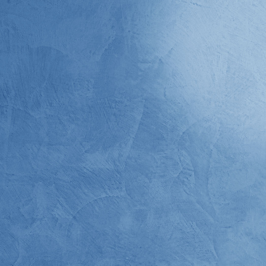 VIOLANTE Rivo smooth satin lime plaster texture closeup in light blue